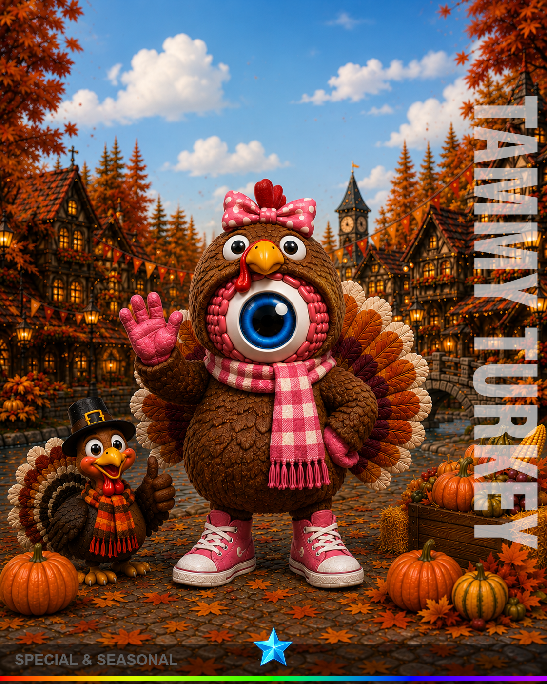 Tammy Turkey collector card